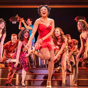 Jasmine Amy Rogers and the cast of 'Boop! The Musical'
