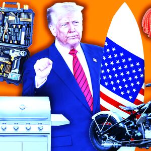 Donald Trump photo illustration