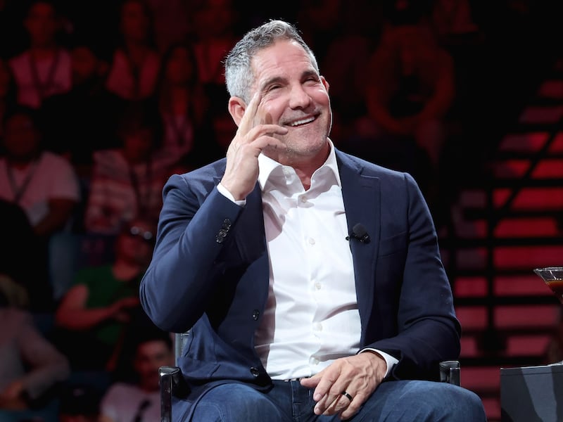 LAS VEGAS, NEVADA - MARCH 20: Grant Cardone speaks during the 10X Growth Conference 2025 at MGM Grand Garden Arena on March 20, 2025 in Las Vegas, Nevada. (Photo by Gabe Ginsberg/Getty Images)