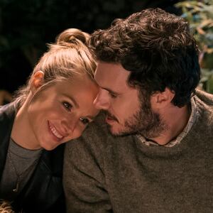 Kristen Bell as Joanne and Adam Brody as Noah in 'Nobody Wants This'