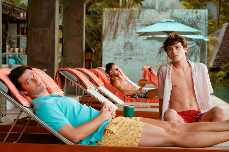 Patrick Schwarzenegger and Sam Nivola