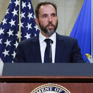 Special Counsel Jack Smith delivers remarks on a recently unsealed indictment including four felony counts against former U.S. President Donald Trump at the Justice Department on August 1, 2023 in Washington, DC.