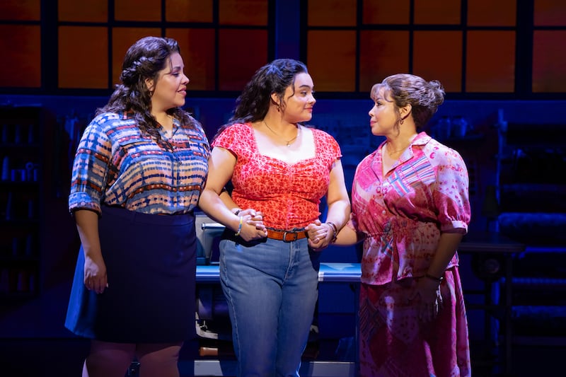 Florencia Cuenca, Tatianna Córdoba, and Justina Machado