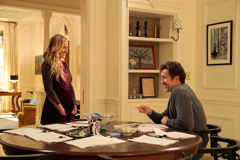 Sarah Jessica Parker and Jonathan Cake.