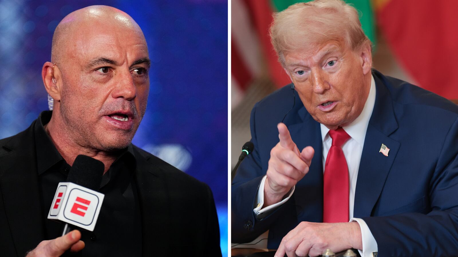 Rogan blasted the large-scale sweeps three days after visiting the White House.