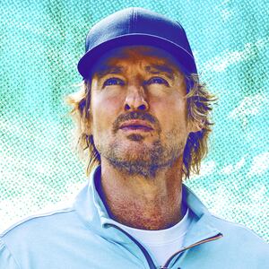 A photo illustration of Owen Wilson in "Stick."