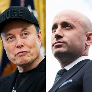 Elon Musk and Stephen Miller