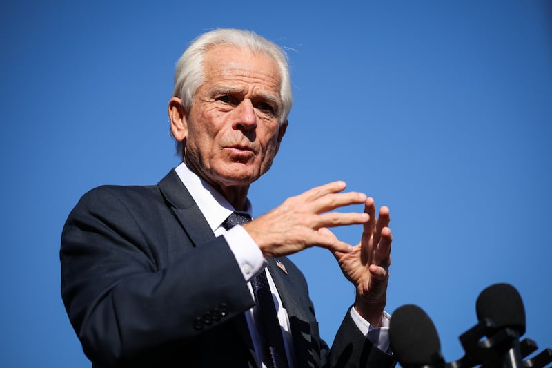 Peter Navarro is at war with Elon Musk.
