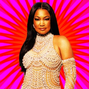 A photo illustration of Garcelle Beauvais.