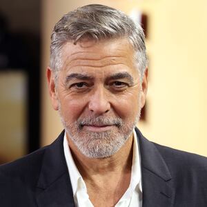 George Clooney attends the UK premiere of “The Boys In The Boat” at Curzon Cinema Mayfair on December 03, 2023 in London, England.