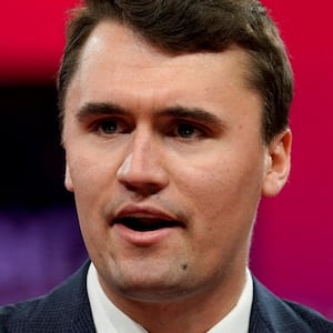 Founder and president of Turning Point USA Charlie Kirk speaks