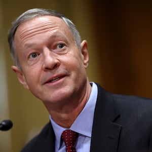 WASHINGTON, DC - NOVEMBER 02: Former Gov. Martin O'Malley (D-MD), President Biden's nominee to be the next Commissioner of Social Security, testifies during his confirmation hearing before the Senate Finance Committee at the Dirksen Senate Office Building on November 02, 2023 in Washington, DC.