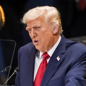 President Donald Trump slammed climate change as a "con job" and "hoax" and blasted "stupid people" for it at the UN.