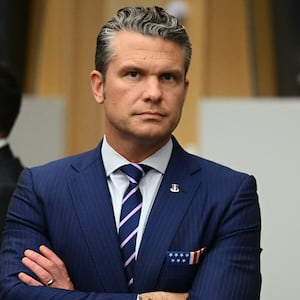 Defense Secretary Pete Hegseth's plane was forced to make an emergency landing while he was returning to the U.S. from the NAT meeting of defense ministers in Brussels on October 15, 2025.