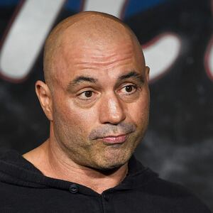 PASADENA, CA - NOVEMBER 01:  Comedian Joe Rogan performs during his appearance at The Ice House Comedy Club on November 1, 2017 in Pasadena, California.