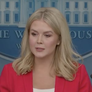 White House Press Secretary Karoline Leavitt.