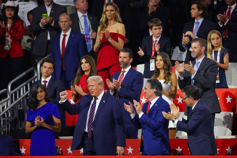 Trump family at RNC day 3