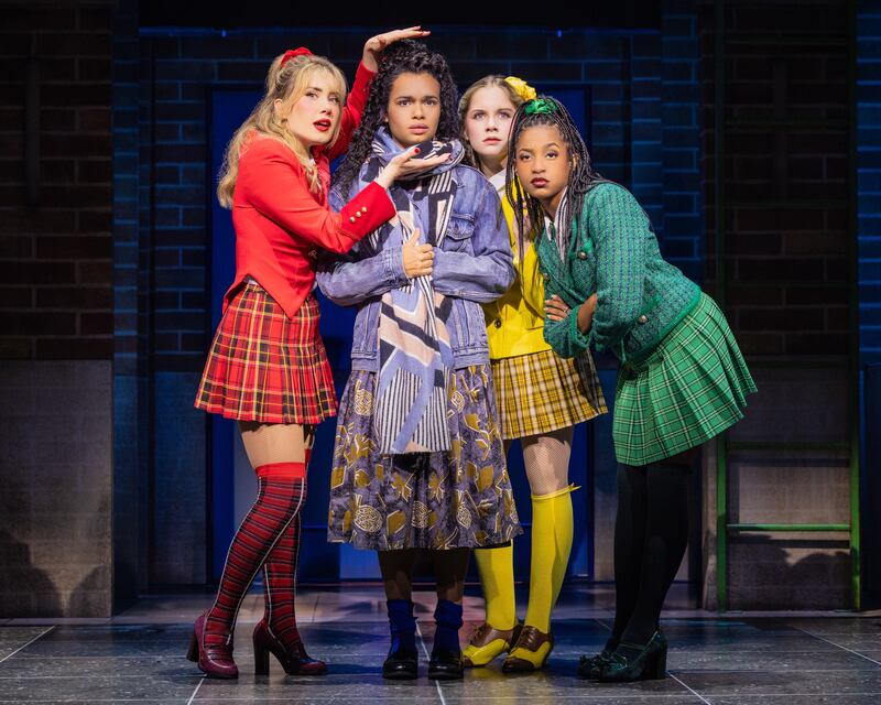 McKenzie Kurtz, Lorna Courtney, Elizabeth Teeter, and Olivia Hardy