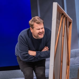 Neil Patrick Harris and James Corden