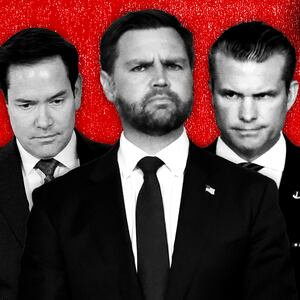 Donald Trump, Pete Hegseth, Marco Rubio, JD Vance