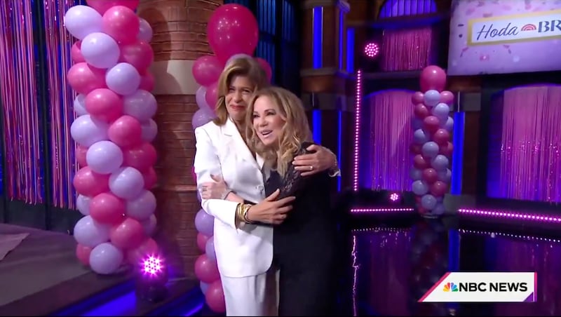 Hoda Kotb and Kathie Lee Gifford