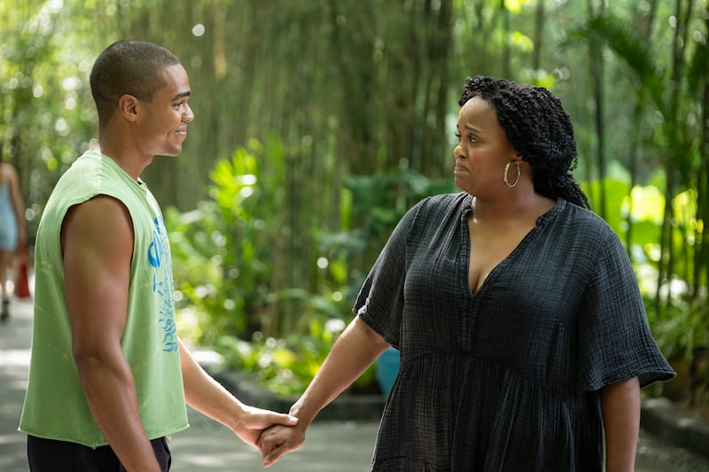 Nicholas Duvernay and Natasha Rothwell