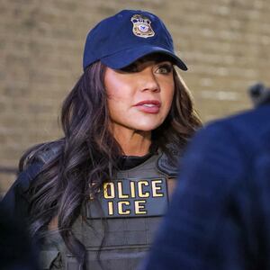 DHS Secretary Kristi Noem accused Padilla of engaging in "political theater."