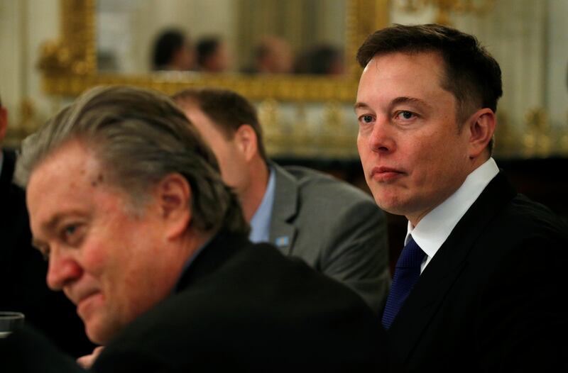 Bannon has called for Musk's deportation after the tech billionaire blew up at Trump.