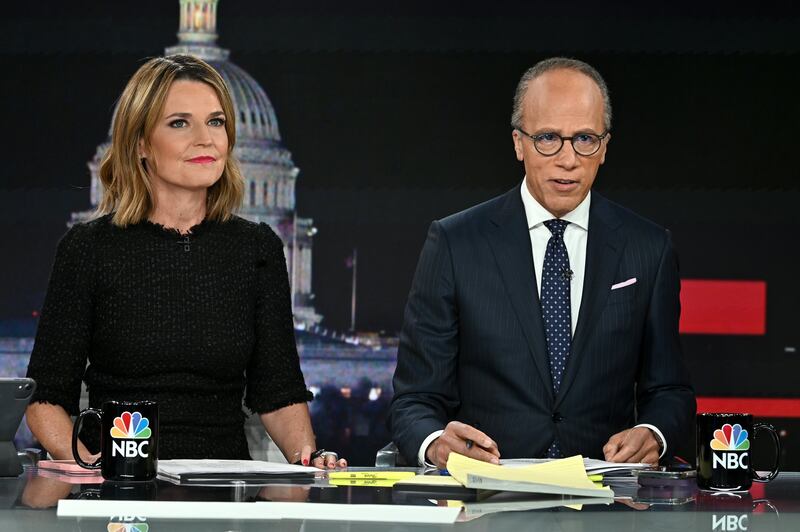 Savannah Guthrie and Lestor Hold