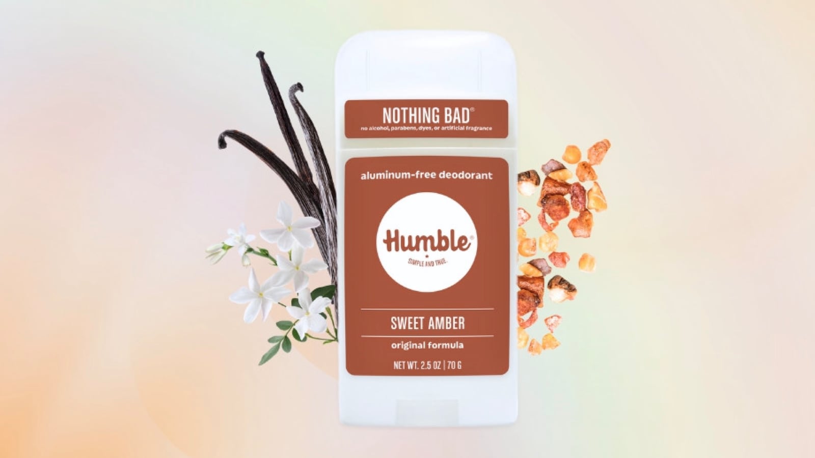 Humble Brands Sweet Amber Deodorant