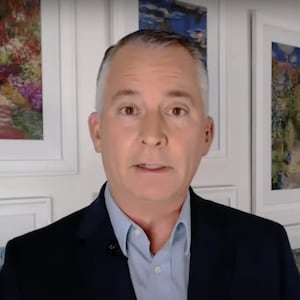 Former Florida Representative Dave Jolly speaks with MSNBC on April 5, 2025.