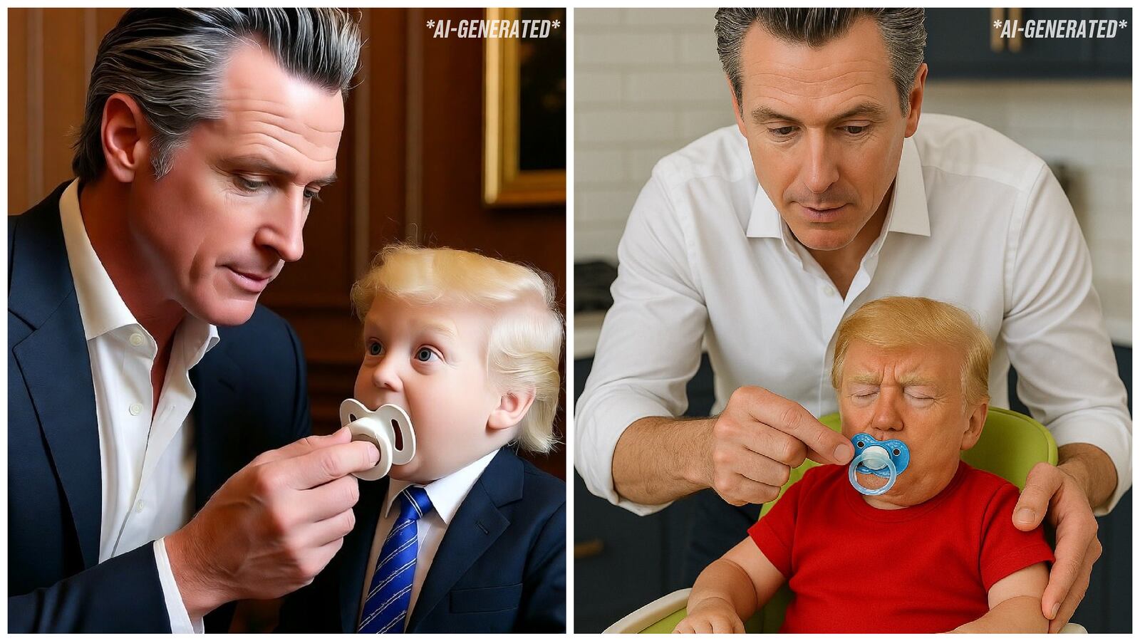 Trump nemesis Gavin Newsom twisted the knife as the president suffered a humiliating night, compounded by California voting to redraw congressional lines to push back against the GOP.
