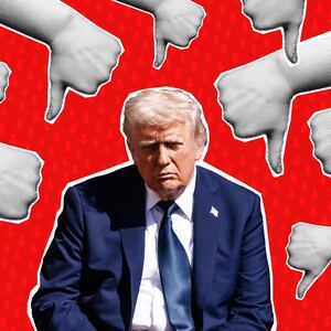 Trump is the most unpopular president since 1953.