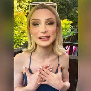 A picture of Dylan Mulvaney, the trans influencer embroiled in a controversy after a partnership with Bud Light.