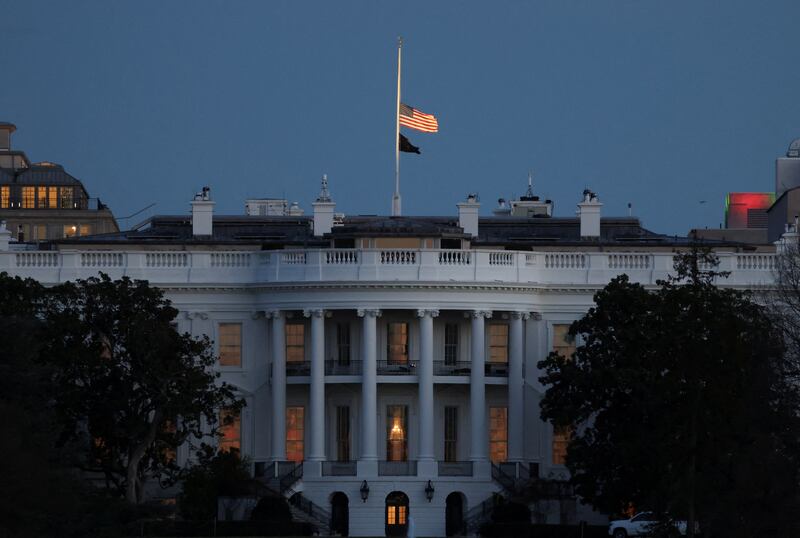 For Inauguration Day, Trump ordered flags at full-staff despite the mourning period for former President Jimmy Carter lasting through January.