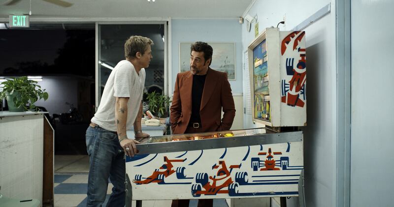 Brad Pitt and Javier Bardem
