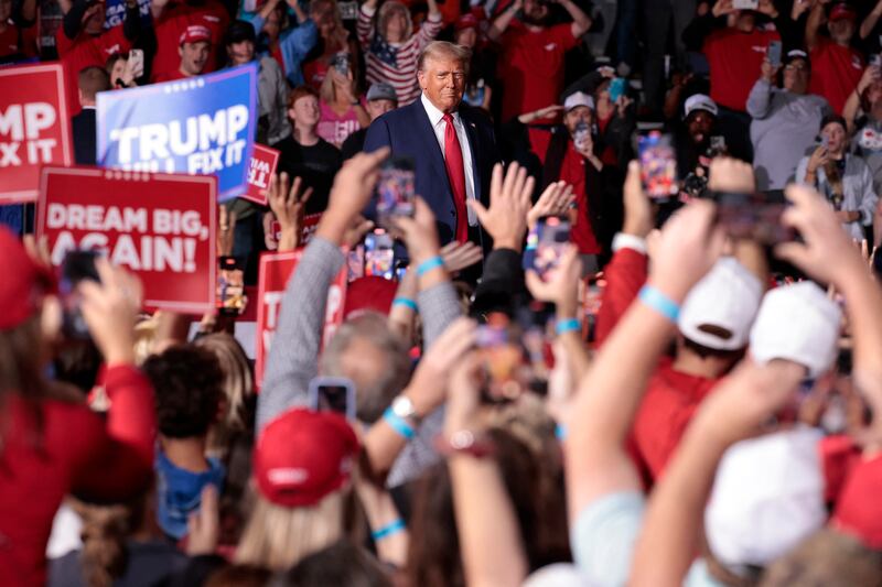 Trump's loyal supporters have gradually been losing faith in the president.