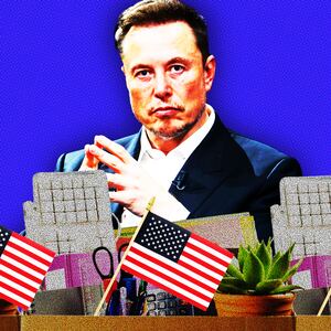 Elon Musk resignations illustration