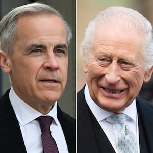 Mark Carney and King Charles