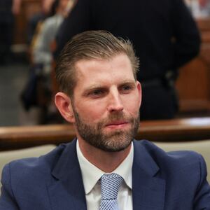 Former U.S. President Donald Trump's son and co-defendant, Eric Trump attends the Trump Organization civil fraud trial in New York State Supreme Court.