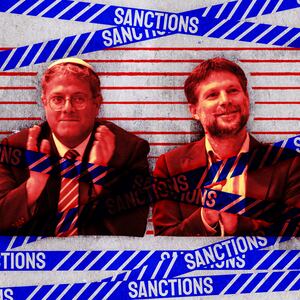 A photo illustration of Internal Security Minister Itamar Ben-Gvir and Finance Minister Bezalel Smotrich.