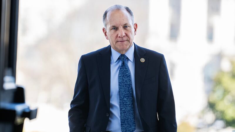 UNITED STATES - FEBRUARY 29: Rep. Lloyd Smucker, R-Pa., arrives to the U.S. Capitol before the House passed a continuing resolution to fund the government through March 8th, on Thursday, February 29, 2024. (Tom Williams/CQ-Roll Call, Inc via Getty Images)