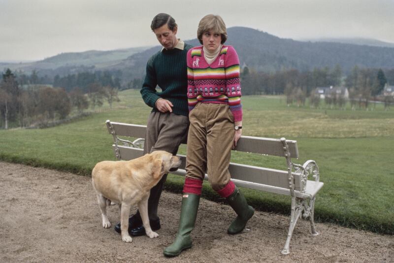 Prince Charles and Lady Diana Spencer