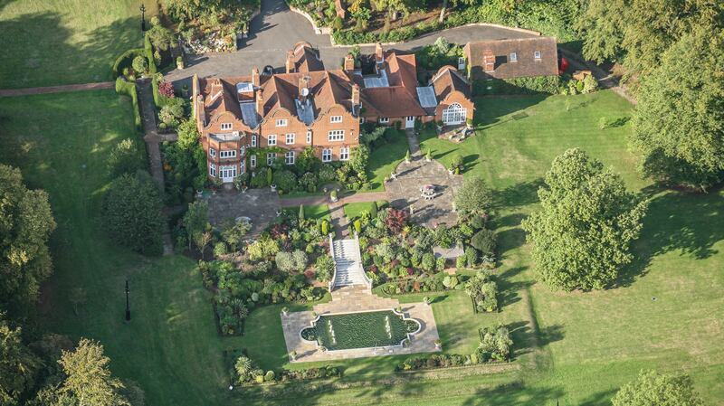 Aerial View of the Grade 2 listed, Welders House