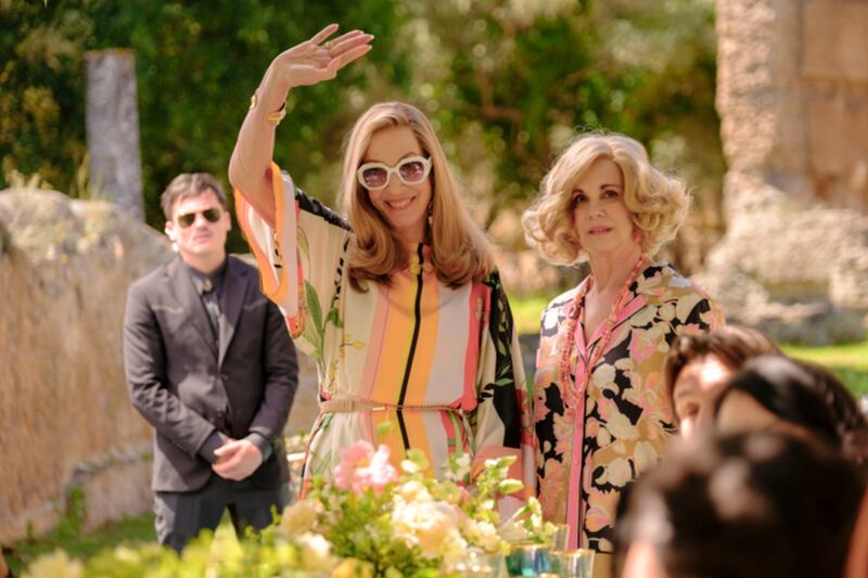 Allison Janney and Elizabeth Perkins