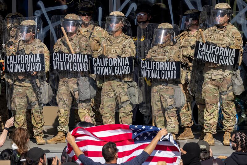 The National Guard on L.A.'s streets