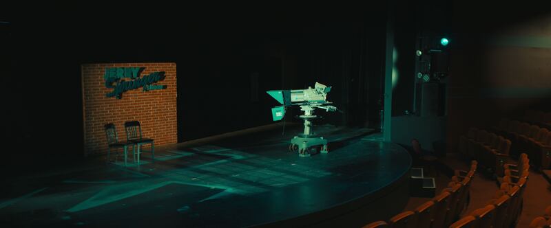 Film still from Jerry Springer Netflix show