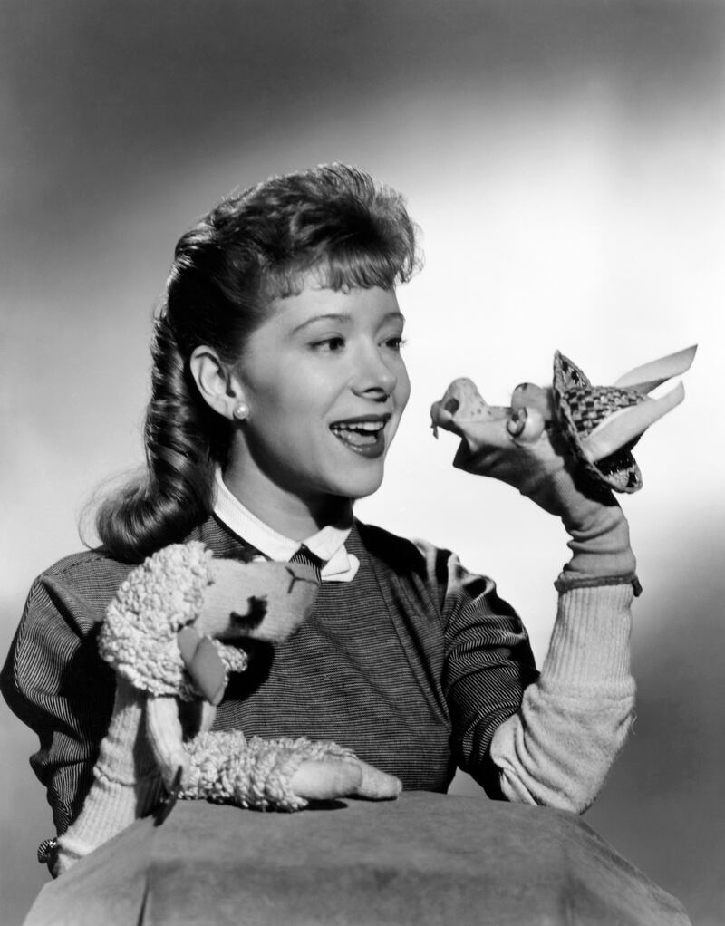 Lamb Chop, Shari Lewis and Charlie Horse on 'The Shari Lewis Show'