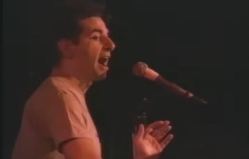 Jonathan Larson performing "Tick, Tick...Boom!"