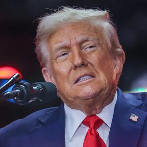 GLENDALE, ARIZONA - SEPTEMBER 21: U.S. President Donald Trump speaks during the memorial service for political activist Charlie Kirk at State Farm Stadium on September 21, 2025 in Glendale, Arizona. Kirk, the CEO and co-founder of Turning Point USA, was shot and killed on September 10th while speaking at an event during his "American Comeback Tour" at Utah Valley University. (Photo by Win McNamee/Getty Images)